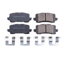 Power Stop 17-1698, Z17 Rear Ceramic Brake Pads with Hardware