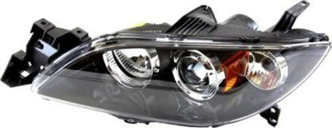 CPP Left Driver Side Headlight Head Lamp for 2004-2006 Mazda 3