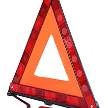 ATP Triangle Warning Frame Triangle Emergency Warning Triangle Reflector Safety Triangle Kit 3 Pack