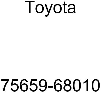 TOYOTA Genuine 75659-68010 Quarter Panel Molding Pad