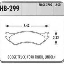 Hawk Performance HB299P.650 SuperDuty Brake Pad