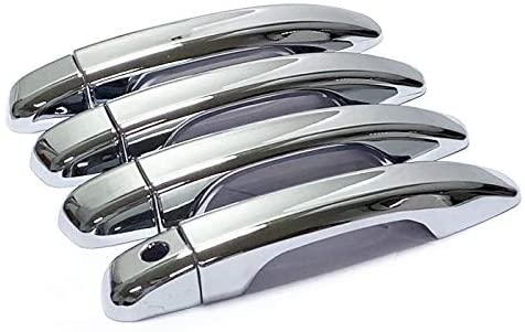 Set of 8pcs Chrome Side Door Handle Cover Trims Fit for 2018-2020 Honda Accord