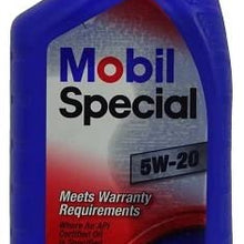 Mobil (999PK-005W20S Special 5W20 API Synthetic Motor Oil, 1 Quart, 32. Fluid_Ounces