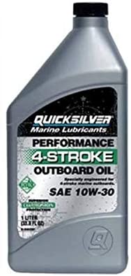 AMRQ-92-8M0078616 * Quicksilver 10W-30 4-Stroke Outboard Oil - Quart