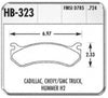 Hawk Performance HB323P.724 SuperDuty Brake Pad