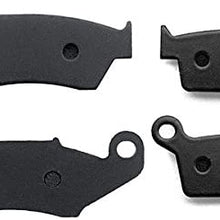 KMG Front + Rear Brake Pads for 2005 Gas Gas MC 125 - Non-Metallic Organic NAO Brake Pads Set