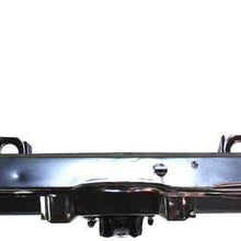 Radiator Support Assembly Compatible with 1995-1999 Nissan Maxima Black Steel