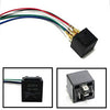 iJDMTOY 5-Pin 12V 40A SPDT Relay Socket Wire For Car Fog Light Daytime Running Lamps etc