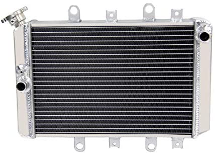 ALLOYWORKS 2 Row-40MM Core All Aluminum Radiator For 2012-2014 YAMAHA GRIZZLY 550 700 YFM550 YFM700