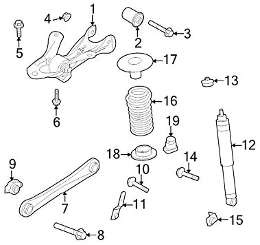 Ford BR3Z-5A638-B, Suspension Control Arm Bushing