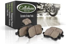 Callahan CCK05360 [2]FRONT Premium Semi-Loaded Black Brake Caliper Pair + Clips [fit Acura ILX Honda Accord Civic CR-Z]
