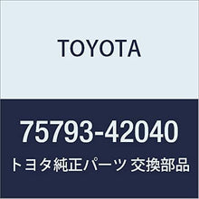 TOYOTA Genuine 75793-42040 Body Molding Pad