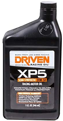Joe Gibbs Performance 00906 XP5 20w-50 Semi-SynthetcOil 1 Qt Bottle