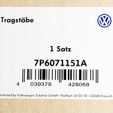 2011-2017 VW Volkswagen Touareg Base Carrier Bars Genuine OEM