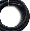 Lizudian 6AN 10 Feet Universal Braided Fuel Gas Oil Line Hose Blue Black