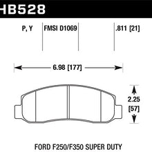 Hawk Performance HB528Y.811 LTS Brake Pad