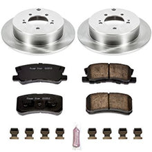 Power Stop KOE5499 Autospecialty Rear Replacement Brake Kit-OE Brake Rotors & Ceramic Brake Pads