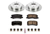 Power Stop KOE5499 Autospecialty Rear Replacement Brake Kit-OE Brake Rotors & Ceramic Brake Pads