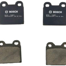 Bosch BP30 QuietCast Premium Semi-Metallic Disc Brake Pad Set For Select Alfa Romeo; BMW Bavaria, CS, CS, CSi, CSL, S, Si, 528i, 530i; NSU; Opel; Porsche; Saab; Simca; Volkswagen + More; Front & Rear