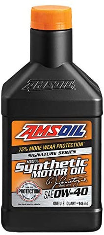 Amsoil AZFQT-EA Signature Series 0W-40 Synthetic Motor Oil