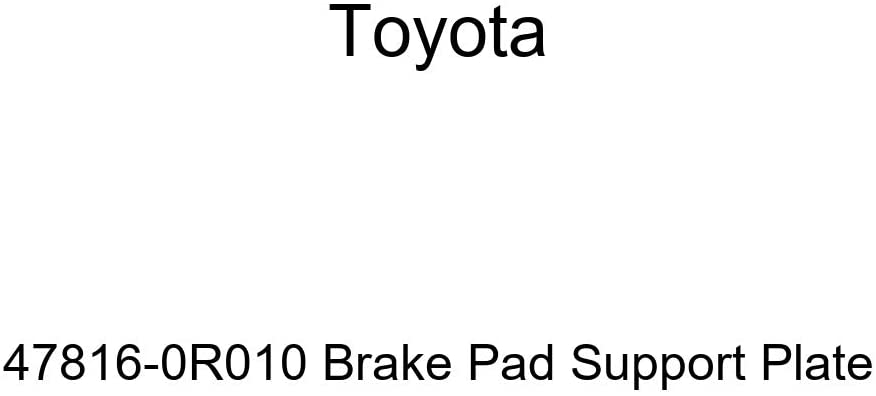 Genuine Toyota 47816-0R010 Brake Pad Support Plate