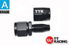 TT Racing Reusable Swivel Fitting Hose End Grade A Black for Oil Fuel Hose Line A40-001-04BK