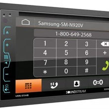 Soundstream VRN-65HB 2-DIN GPS/DVD/CD/MP3/AM/FM Receiver with 6.2" LCD/ Bluetooth/MobileLink X2,Black