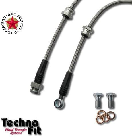 Techna-Fit Brake Lines MAZDA 2014-2016 MAZDA 3 JAPANESE BUILT FRONTS (2) - MA-1313F