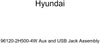 Genuine Hyundai 96120-2H500-4W Aux and USB Jack Assembly