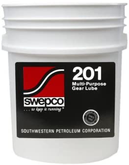 SWEPCO SAE Grade 140 Transmission Gear Oil ISO 460 Grade 6 Gallon Pail