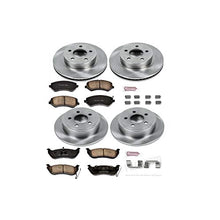 Power Stop KOE2162 Autospecialty Front and Rear Replacement Brake Kit-OE Brake Rotors & Ceramic Brake Pads