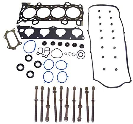 DNJ Head Gasket Set with Head Bolt Kit For 2008-2015 for Honda Accord 2.4L 2354cc 144cid L4 DOHC