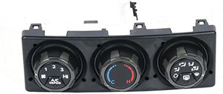 ACDelco 92181684 GM Original Equipment Black Heating/Air Conditioning Control Panel with Rear Window Defogger Switch