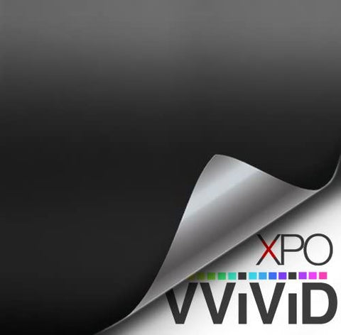 VViViD Matte Black Vinyl Wrap Roll XPO Air Release Technology (6ft x 5ft (Hood, Roof or Trunk Wrap Kit))