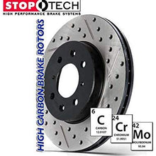 StopTech 127.51054R Sport Drilled and Slotted Rotor (Right)