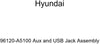 Genuine Hyundai 96120-A5100 Aux and USB Jack Assembly