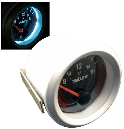 Spyder Auto GA-XT-VMT-W-CF Volt Gauge