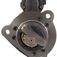 Starter Compatible with/Replacement for 12V 12T Cw Delco 35Mt Internally Rotatable Case 900 1953-60 6401 Diesel