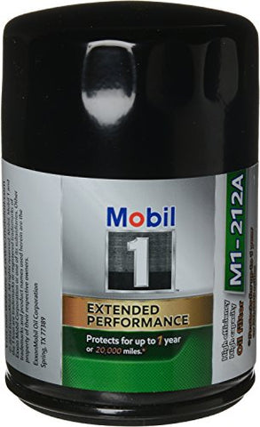 Filtro de aceite (M1-212A) Mobil 1 de rendimiento extendido, alta eficiencia, alta capacidad