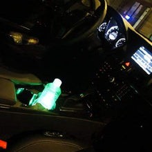 iJDMTOY 3-SMD LED Cup Holder, Glove Box, Ashtray Strip Lights, Emerald Green