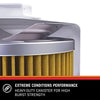 K&N Premium Oil Filter: Protects your Engine: Compatible with Select 1994-2003 FORD (Club Wagon, Super Duty, E350, E450, E550, Excursion, F59, F250, F350, F450, F550, Econoline, Stripped), HP-6001