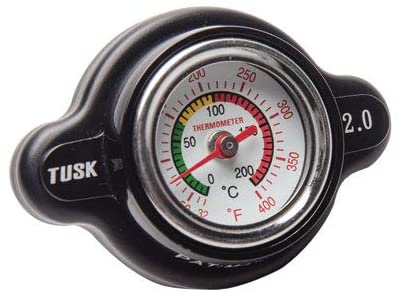 Tusk High Pressure Radiator Cap with Temperature Gauge 2.0 Bar