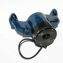 Meziere WP101B Blue Billet Electric Water Pump for Small Block Chevy