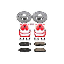 Power Stop (KC2558) 1-Click Performance Brake Kit with Calipers