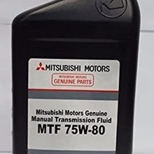 2 QUARTS Genuine Mitsubishi OEM MANUAL TRANSMISSION GEAR OIL FLUID 75w-80