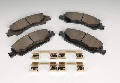 ACDelco 171-1074 GM Original Equipment Front Disc Brake Pad Kit with Brake Pads and Clips