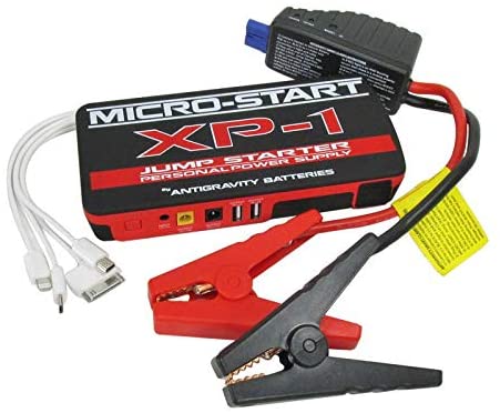 Antigravity XP-1 Micro Start - JUMPS A V8 - Personal Battery Jump Starter & Charger - Mini Portable Back Up Power Supply - Phone & Laptop Charger - Flashlight SOS WITH FULL ANTIGRAVITY WARRANTY
