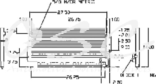 OSC Cooling Products 4670 New Condenser