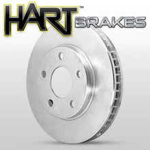 Fits 2014-2015 Nissan Leaf Front Rear HartBrakes Blank Brake Rotors Kit