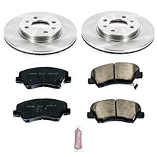 Power Stop KOE6508 Autospecialty Front Replacement Brake Kit-OE Brake Rotors & Ceramic Brake Pads